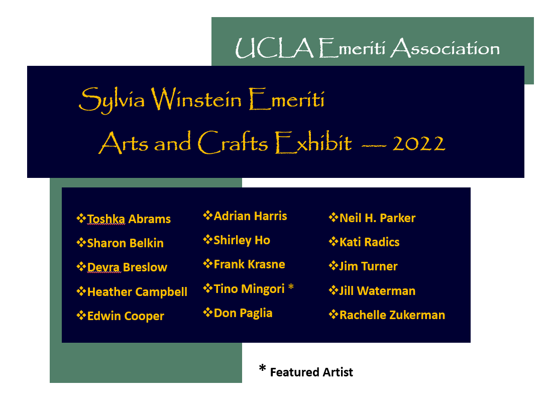 2022 UCLA Emeriti Association Artists