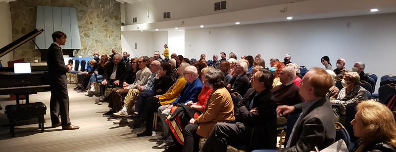 INAUGURAL PIANO RECITAL - Professor David Kaplan tells the story of the Steinway B